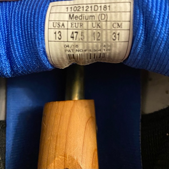 Brooks Adrenaline GTS 16 Mens Size 13 Cushioned Running Shoes Blue Grey - Picture 2 of 3